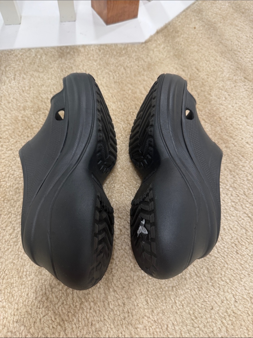 Balenciaga Black Logo Slide Clogs - Picture 6 of 6